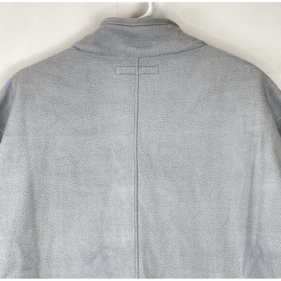 Amazon Essentials Men’s Full-Zip Fleece Jacket Gray XXL Lightweight - Picture 10 of 11